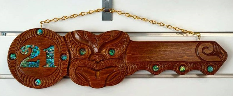 21st Key Wood Carving - #435