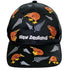 Kids Kiwi and Fern Black Cap