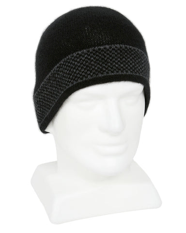 Lothlorian Possum & Merino Unisex Beanie and/or Scarf Morse - Charcoal