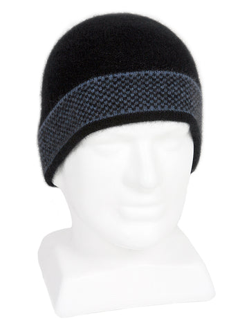 Lothlorian Possum & Merino Unisex Beanie and/or Scarf Morse - Light Blue