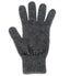Lothlorian Possum & Merino Unisex Gloves, Charcoal/Grey