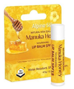 Alpine Silk Manuka Honey SPF15 Lip Balm 4.5g