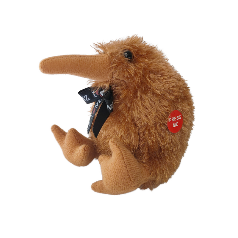 Kiwi With Sound - In Bag - 9.5cm Tall