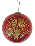 Christmas Bauble - Glitter Pohutukawa