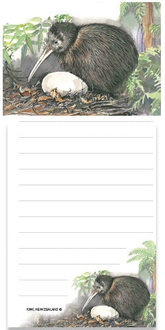 Magnetic Note Pad Kiwi And Egg - #M5