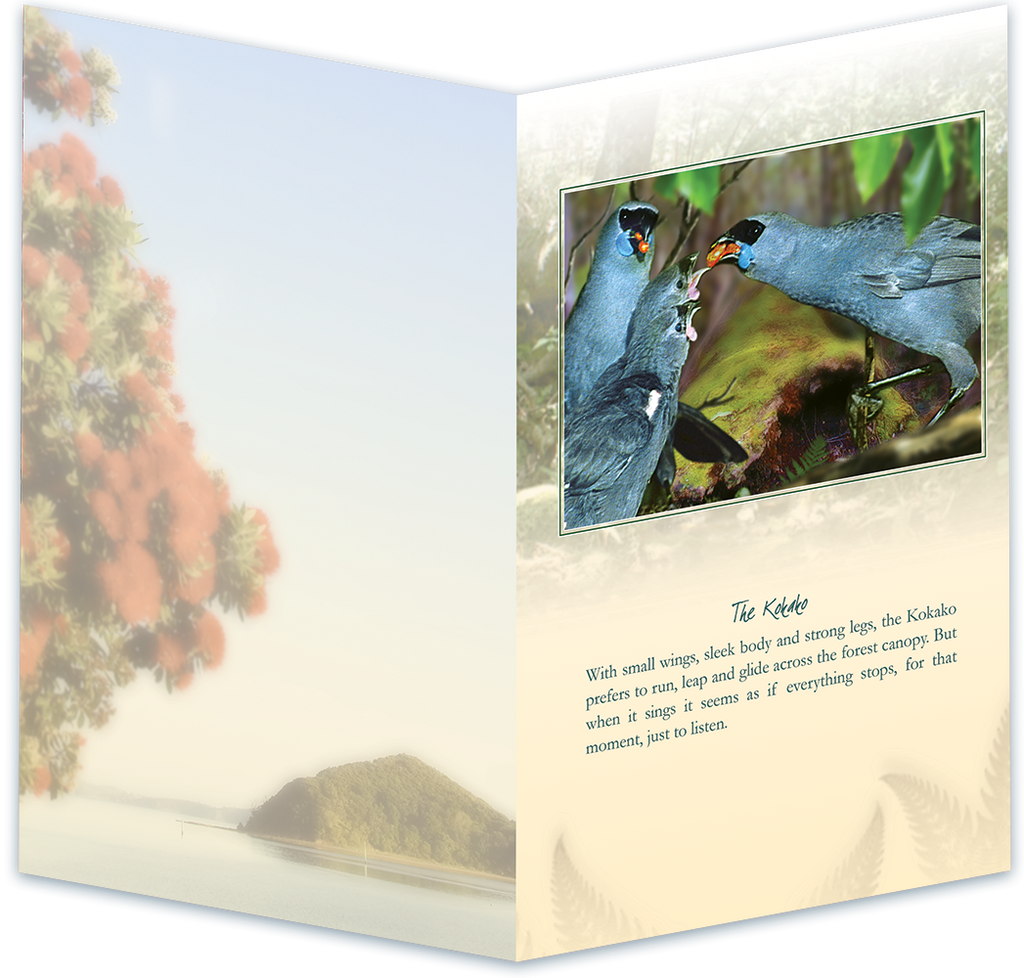 Kokako Bird Sound Card