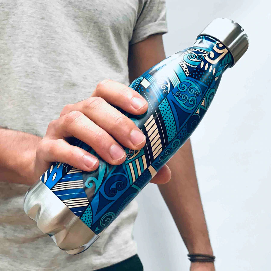 Stainless Steel Koru Drink Bottle 500ml