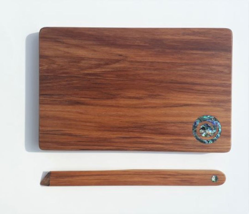 Rimu Cheese Board with Knife - Small