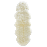 Double Ivory Sheepskin Rug - NZ Made