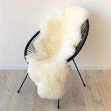 Double Ivory Sheepskin Rug - NZ Made