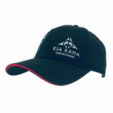 Adults Kia Kaha Maori Designed Cap - Black