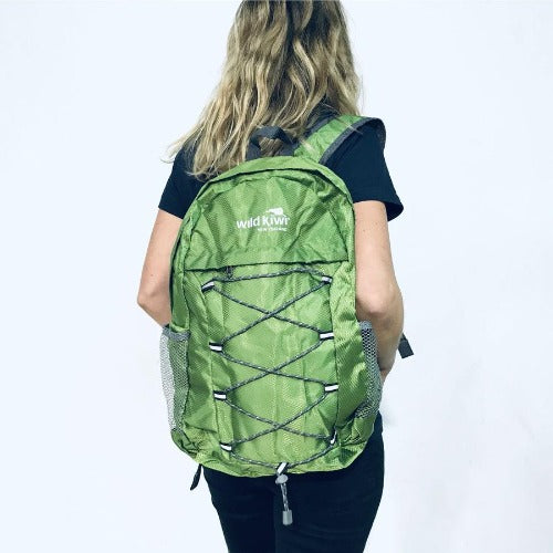 Wild Kiwi Packable Backpack - Green