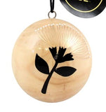 Christmas Bauble - Wood - Pohutukawa