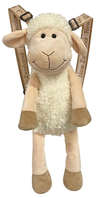 Kids Lamb Backpack Soft Toy Main image