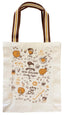 NZ Kiwi Coffee Gusset Cotton Tote Bag