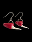 Wax Capped Mako Teeth Earrings Facing Forward - Alex Sands