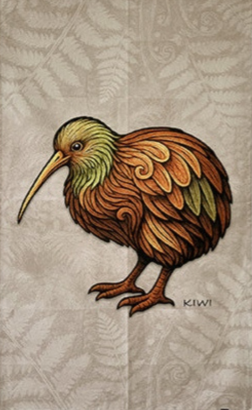 Nest Kiwi Tea Towel