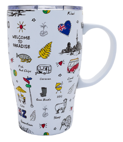 Welcome To Paradise Travel Mug - #139 Main image