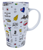 Welcome To Paradise Travel Mug - #139