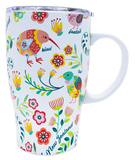 Manu Design White Travel Mug - #145