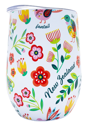 Manu Design White Tumbler Drink Cup #146