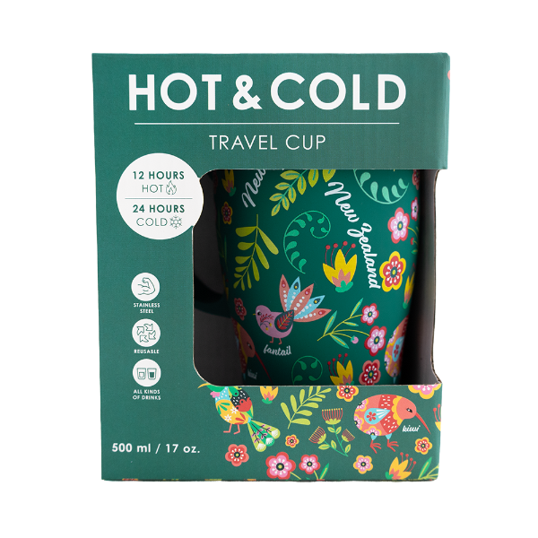 Manu Design Green Travel Mug - #147