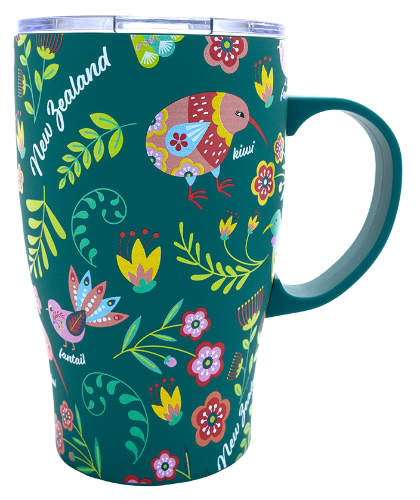 Manu Design Green Travel Mug - #147