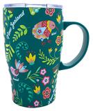 Manu Design Green Travel Mug - #147
