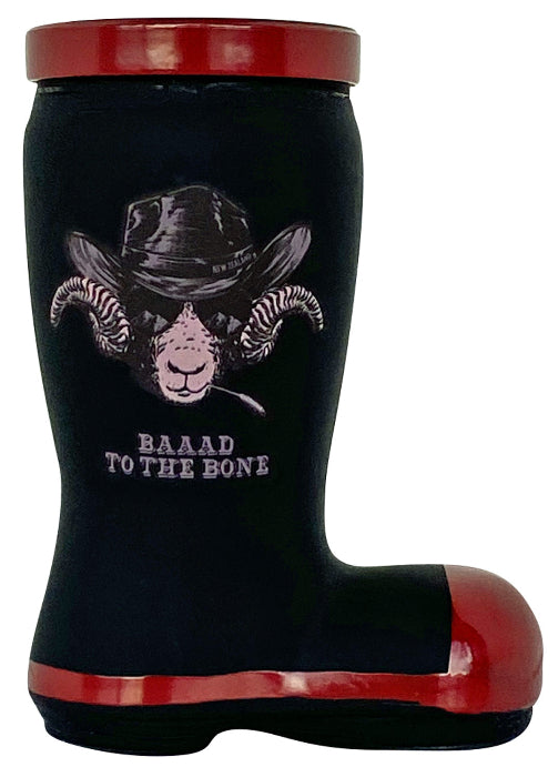 Gumboot 'Baad To The Bone' Shot Glass Main image