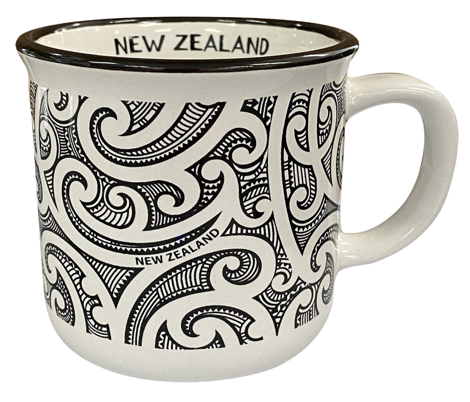 Camping Mug - NZ Maori Tattoo Design Main image