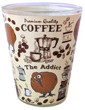 Coffee Kiwis Shot Glass