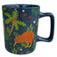 Rainforest Kiwi Large Ceramic Mug