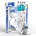 Eugy Penguin - 3D Cardboard Model Kit