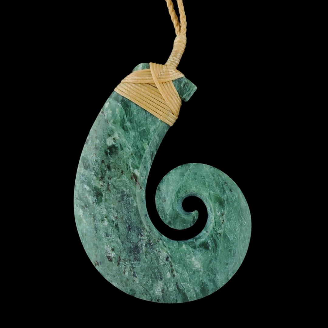 NZ Greenstone Hook - 75mm - Deane Moreton #111 Main image