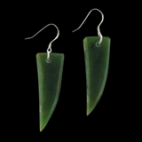 NZ Greenstone Earrings 42mm #AS108