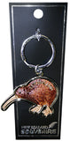 Kiwi Foil Metal Keyring