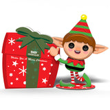 Eugy Christmas Elf - 3D Cardboard Model Kit