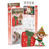 Eugy Christmas Elf - 3D Cardboard Model Kit