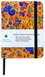 Small Mustard Colour Notebook - Retro Birds