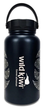 Maori Tattoo Design Drink Bottle With Handle 750mls