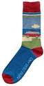 Unisex Bamboo Socks - Kiwi - Combi Van