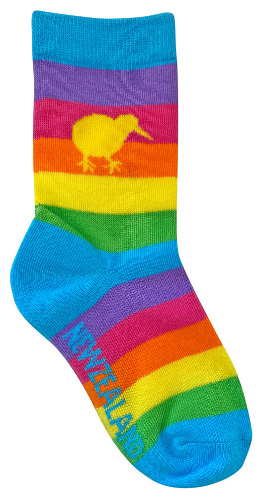 Kids Colourful Stripes Socks 2-6yrs Main image