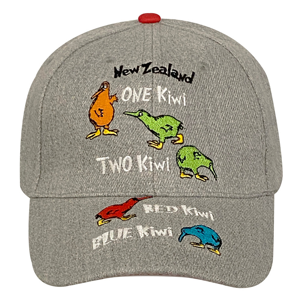 Kids 'One Kiwi, Two Kiwi' Cap Main image