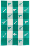 Waffle Tea Towel NZ Icons - Teal