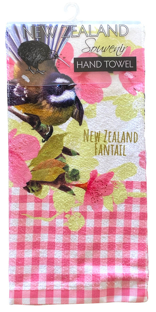 Kitchen Hand Towel - Fantail - Pink