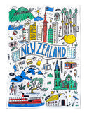 NZ Tea Towel - City Sketches