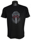 Black t-shirt with a graphic of a kiwi wearing a beanie and sunglasses on a mannequin.