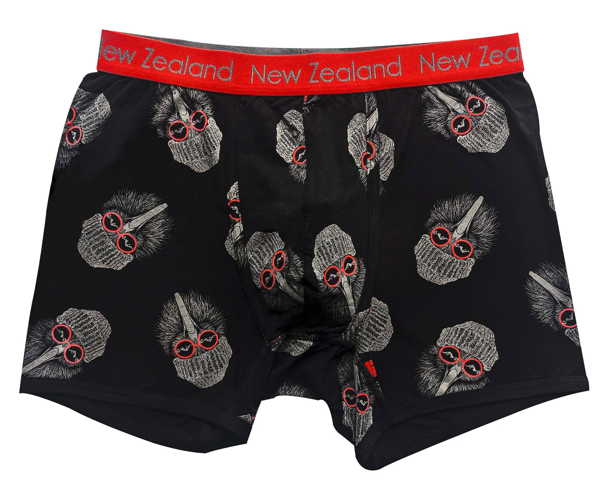 Adults Bamboo Boxer Shorts - Beanie Kiwi