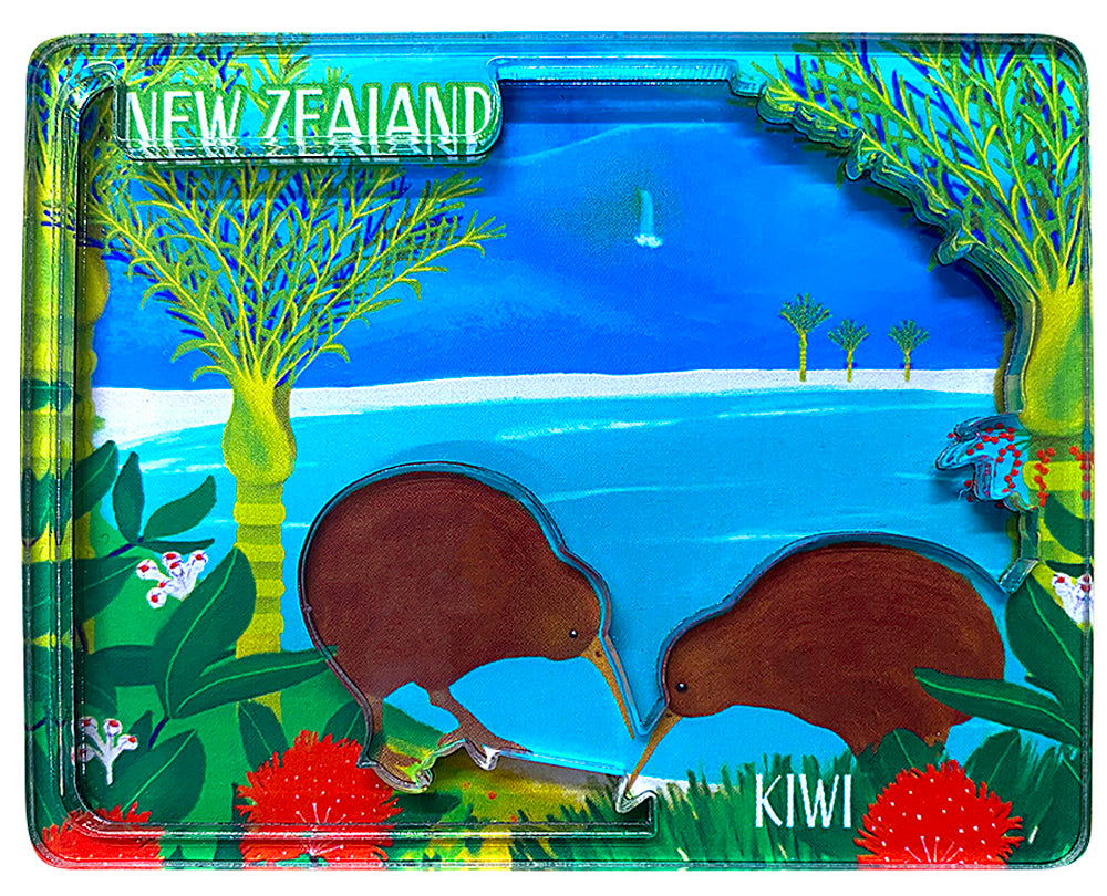 Kiwi 3D Magnet