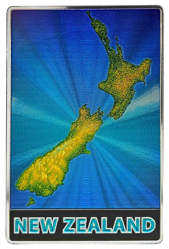Foil Magnet Map Main image